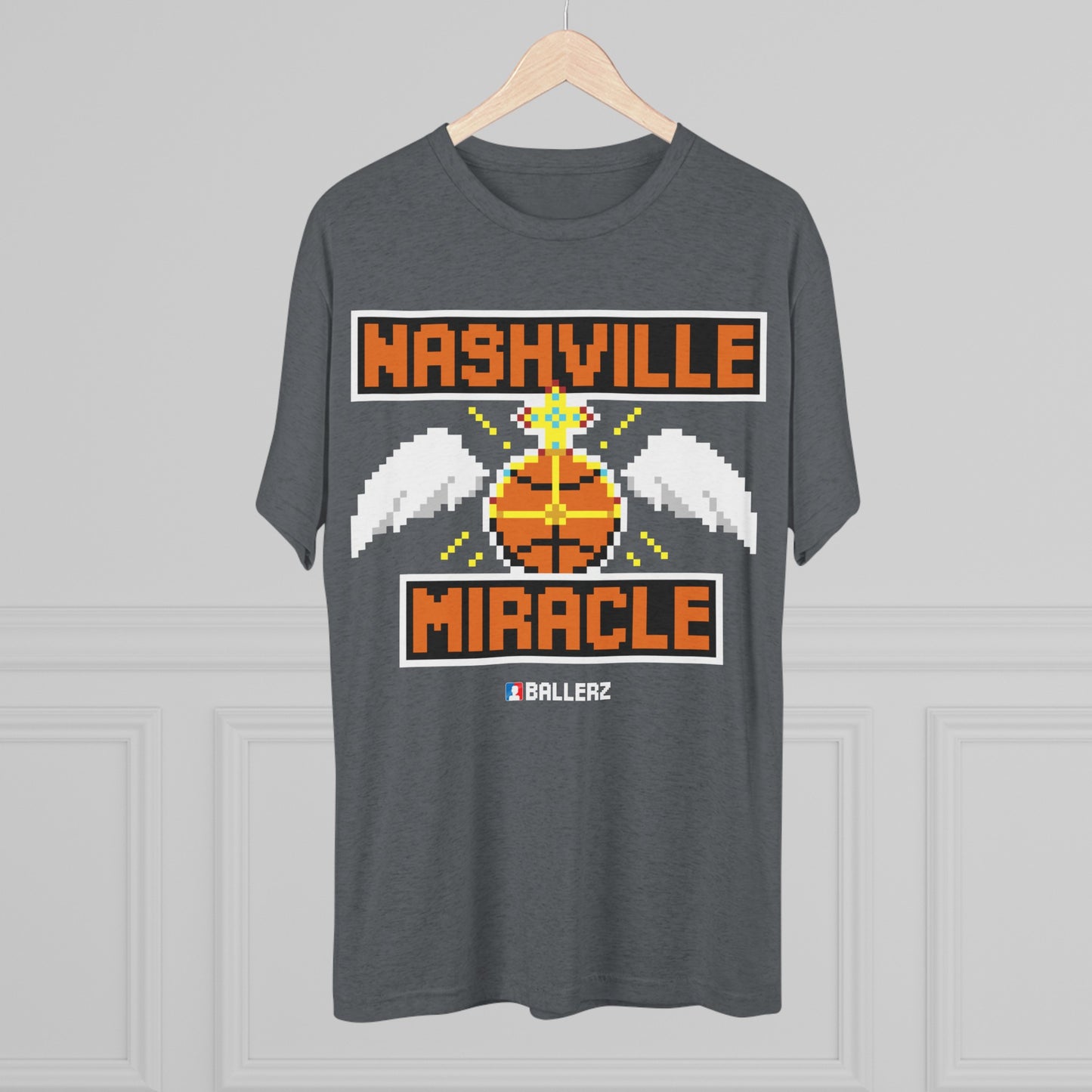 Ballerz Nashville Miracle Unisex Tri-Blend Crew Tee