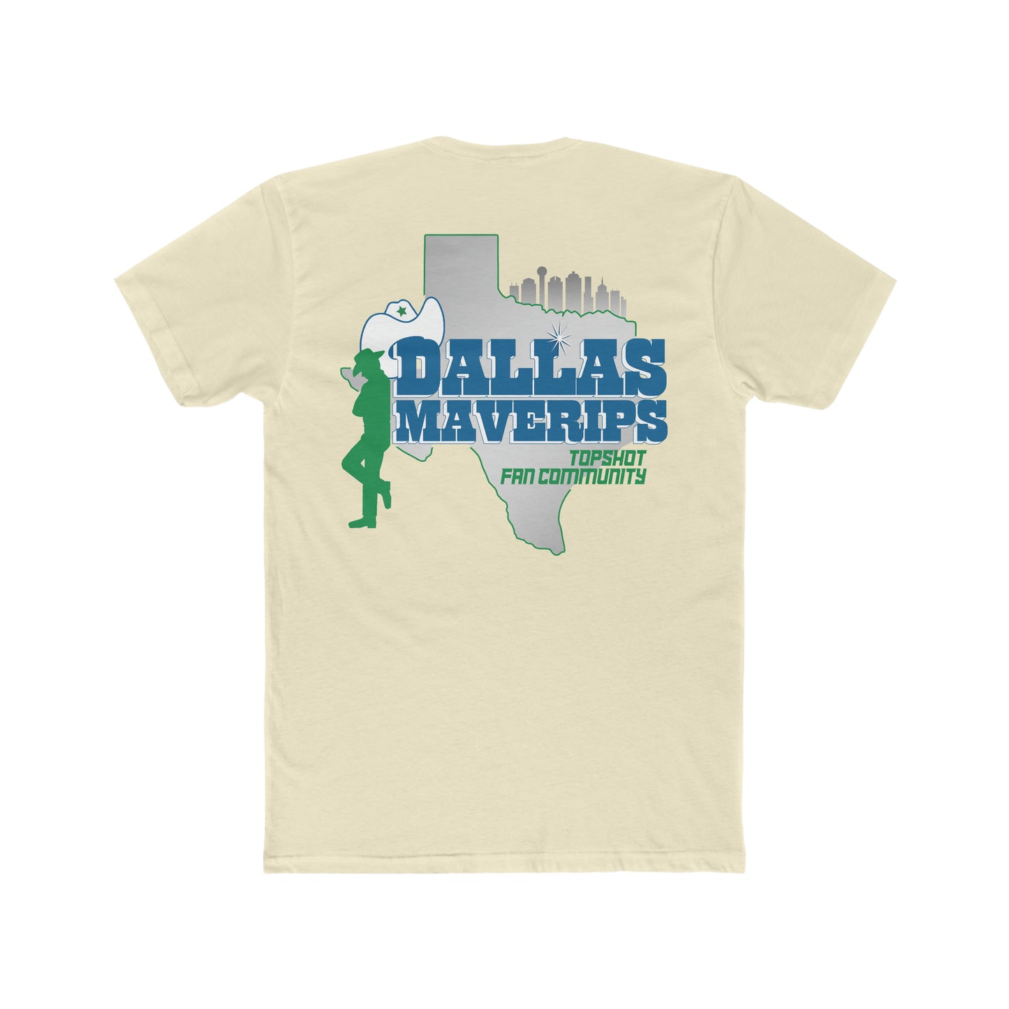 Dallas Maverips Men's Cotton Crew Tee