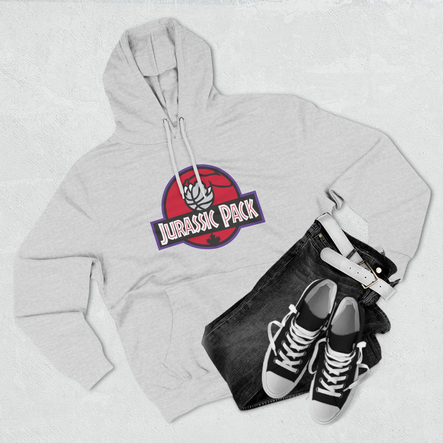 Jurassic Pack Origins Three-Panel Fleece Hoodie