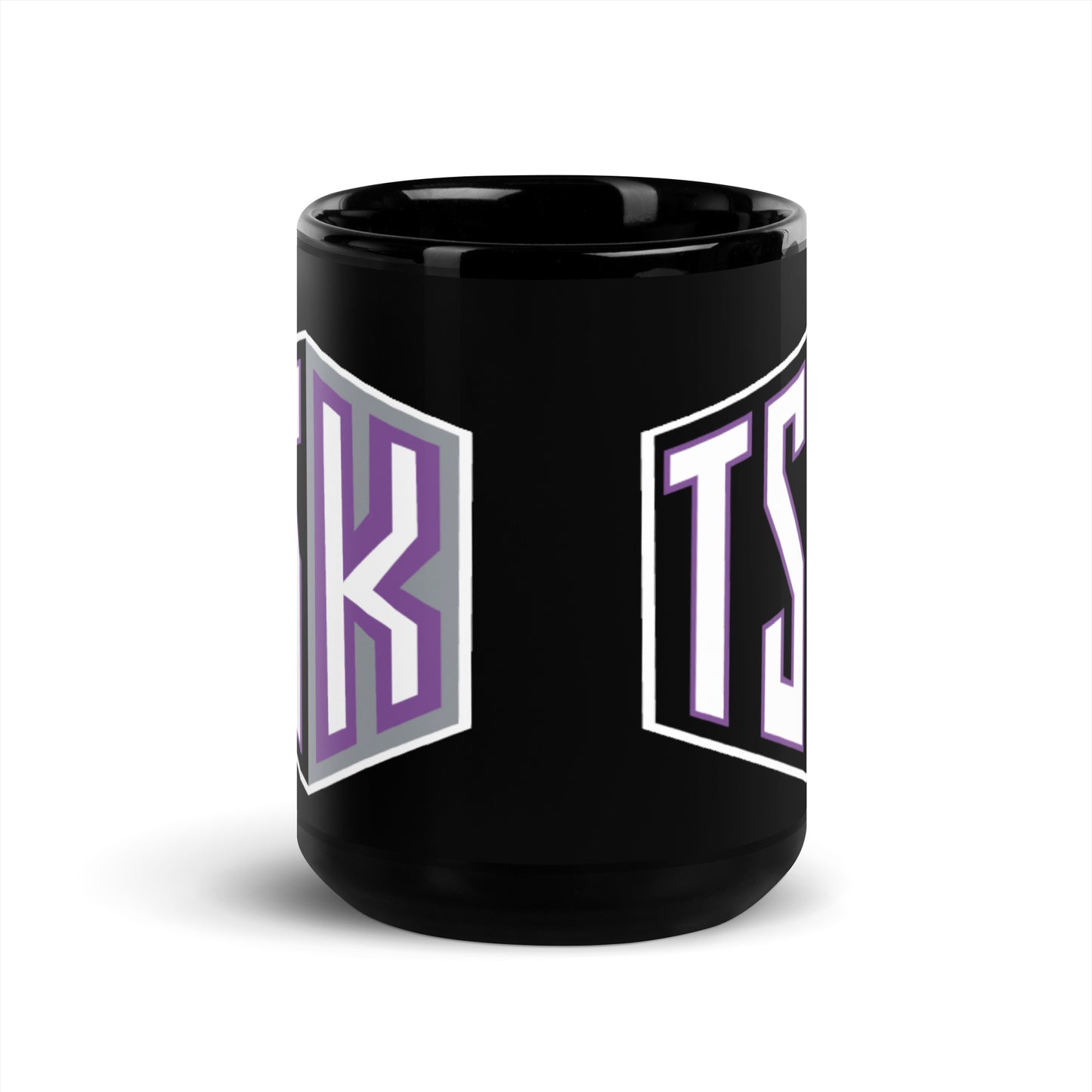 TS Kingdom Black Glossy Mug
