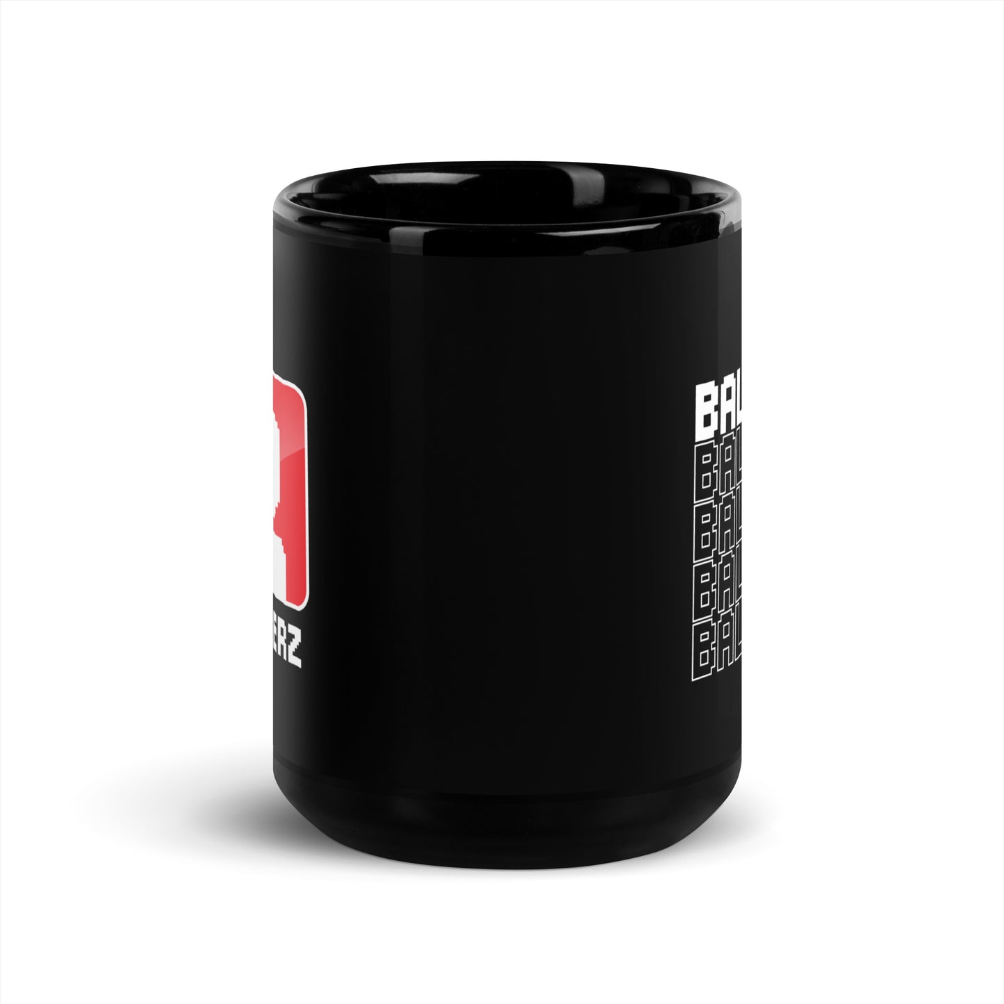 Ballerz Black Glossy Mug