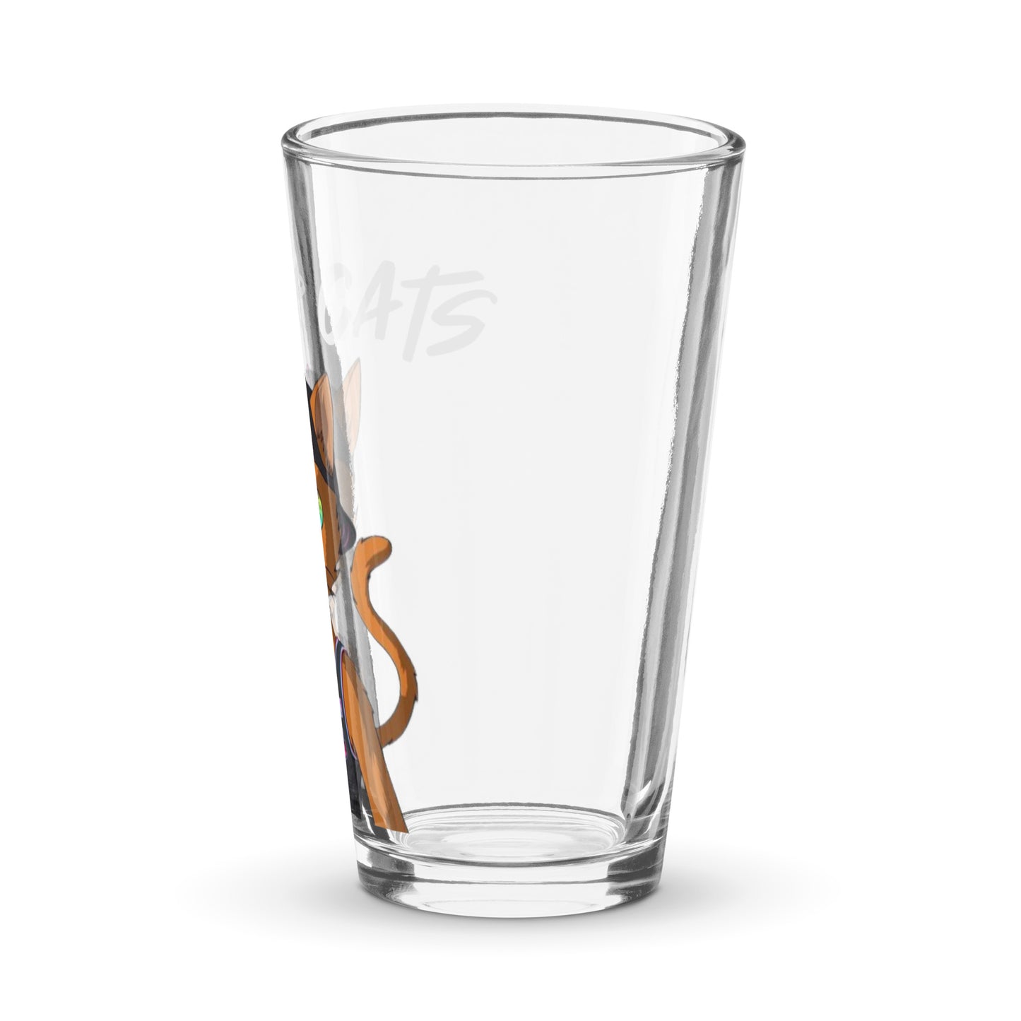Master Cats Shaker pint glass