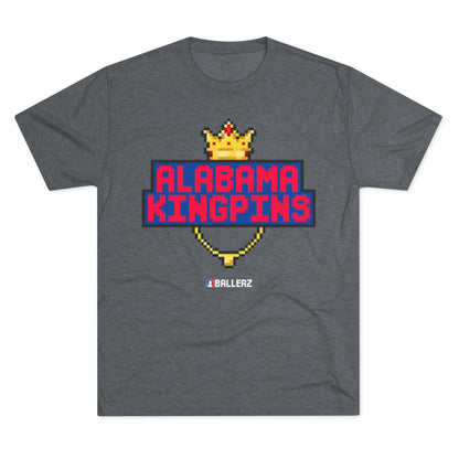 Ballerz Alabama Kingpins Unisex Tri-Blend Crew Tee