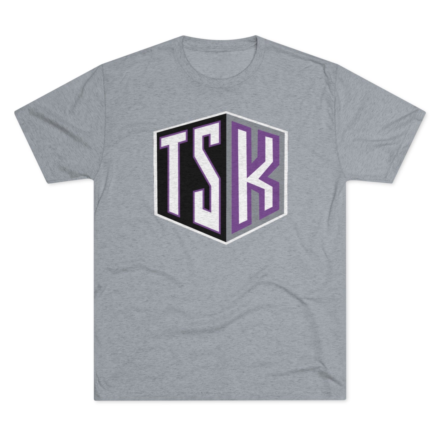 TSK Cube Unisex Tri-Blend Crew Tee