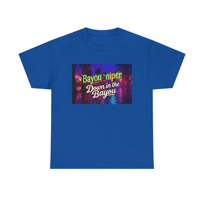 Bayou Sniper— "Down in the Bayou" T-Shirt