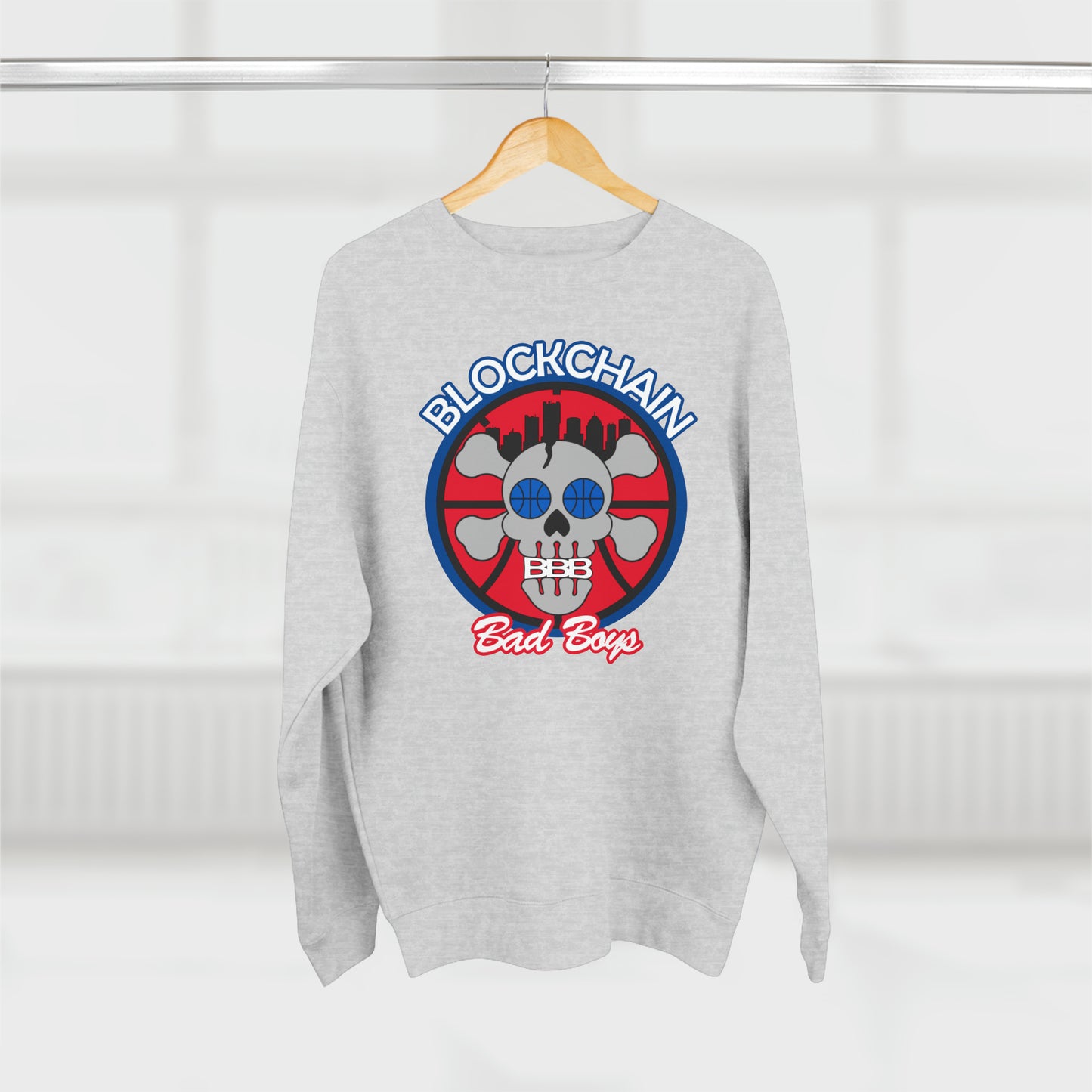 Blockchain Bad Boys Unisex Crewneck Sweatshirt