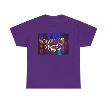 Bayou Sniper— "Down in the Bayou" T-Shirt