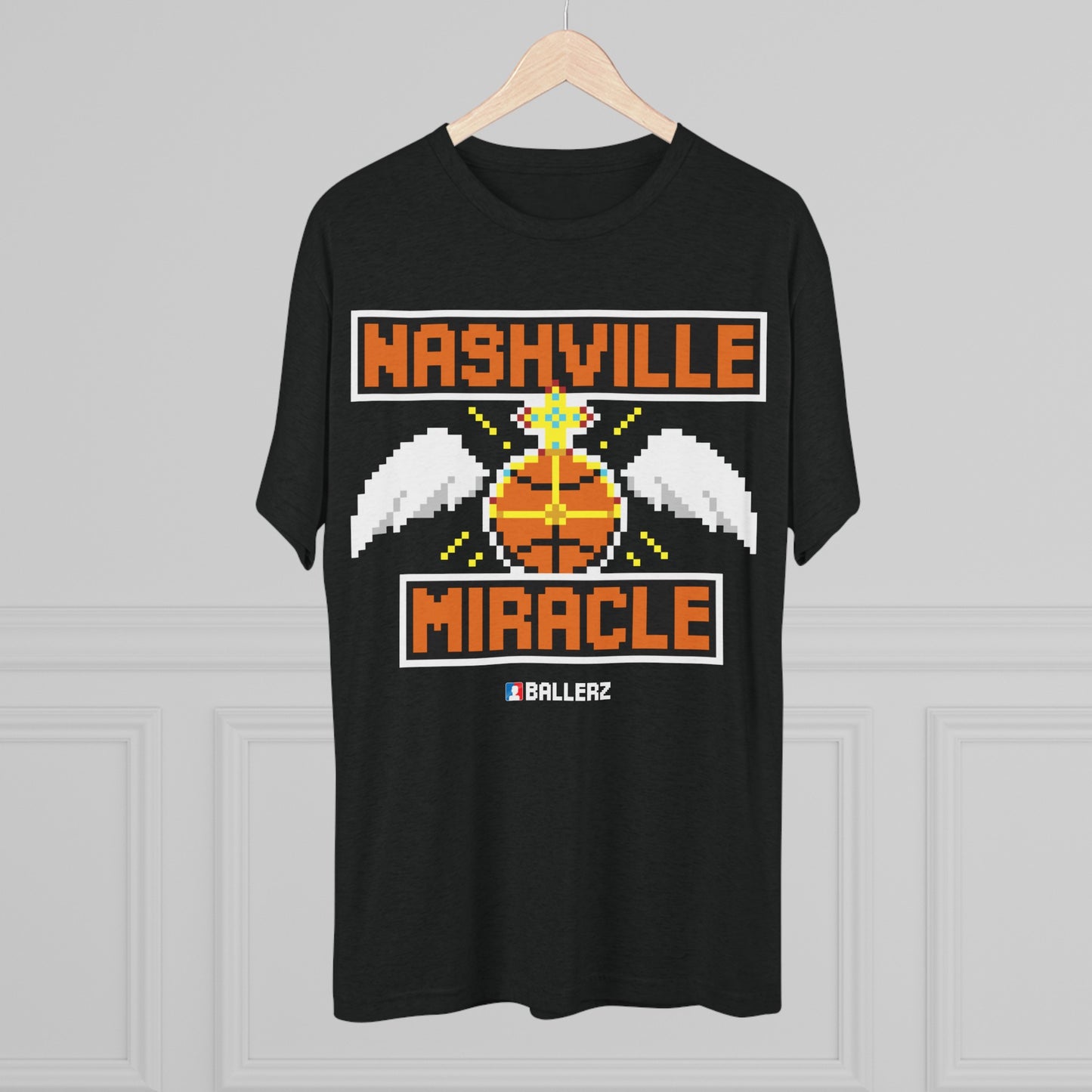 Ballerz Nashville Miracle Unisex Tri-Blend Crew Tee