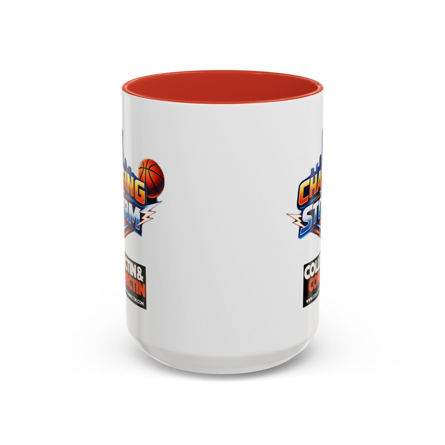 Chasing The Storm Basketball Logo Coffee Mug