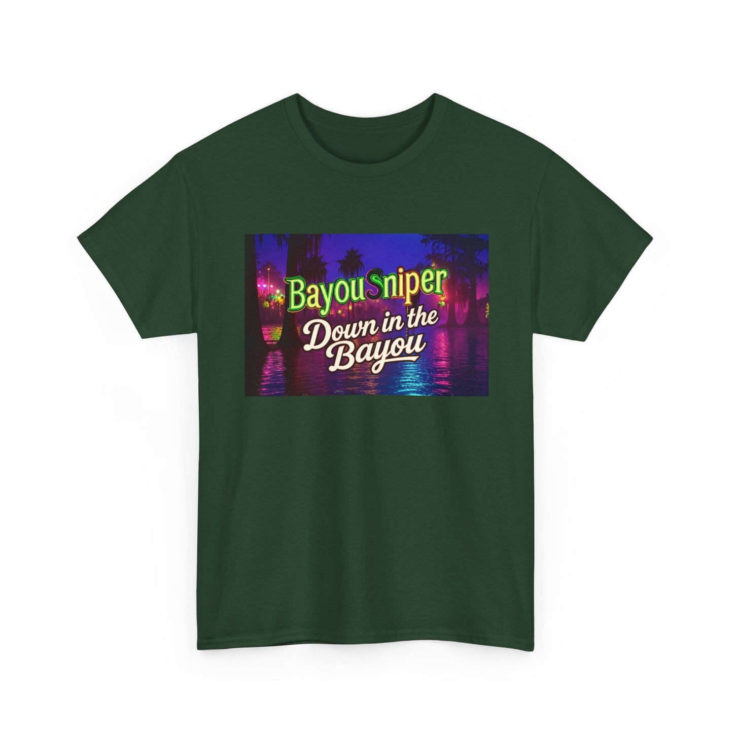 Bayou Sniper— "Down in the Bayou" T-Shirt