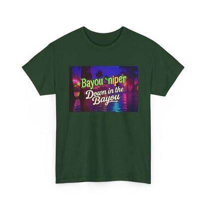 Bayou Sniper— "Down in the Bayou" T-Shirt