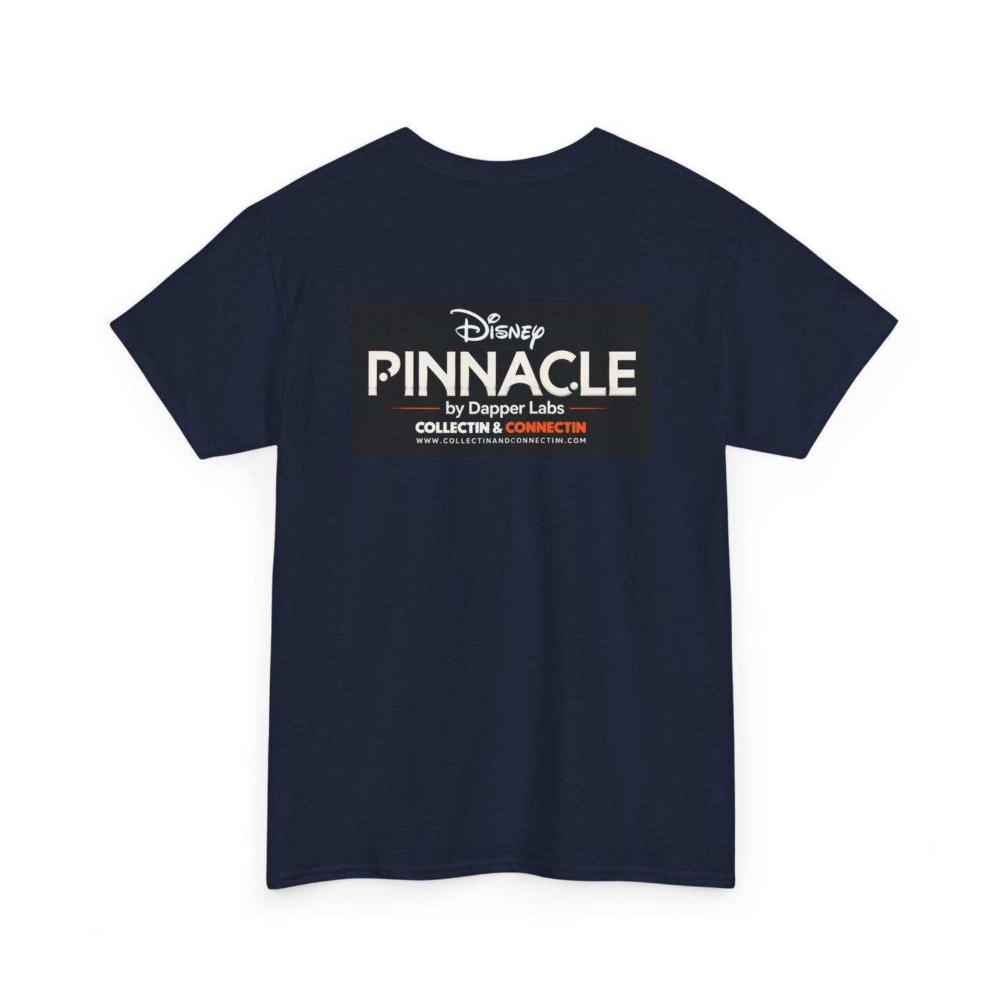 Pinnacle Disney Logo Tee — Retro Black Box Graphic T-Shirt