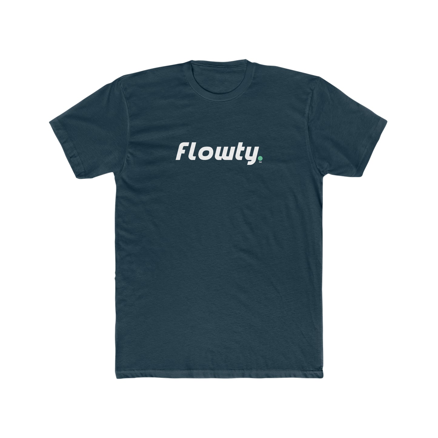 Flowty Mid Men's Cotton Crew Tee