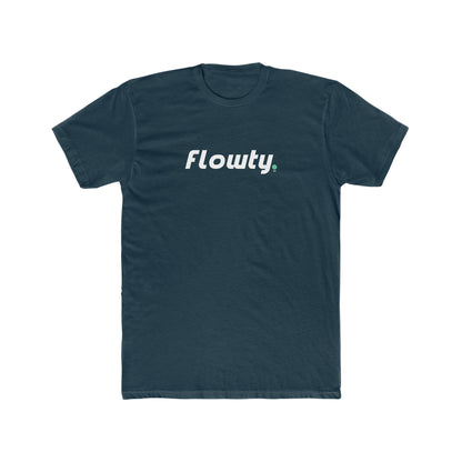 Flowty Mid Men's Cotton Crew Tee