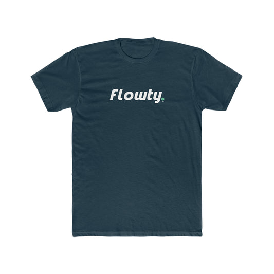 Flowty Mid Men's Cotton Crew Tee