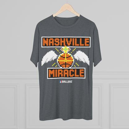 Ballerz Nashville Miracle Unisex Tri-Blend Crew Tee