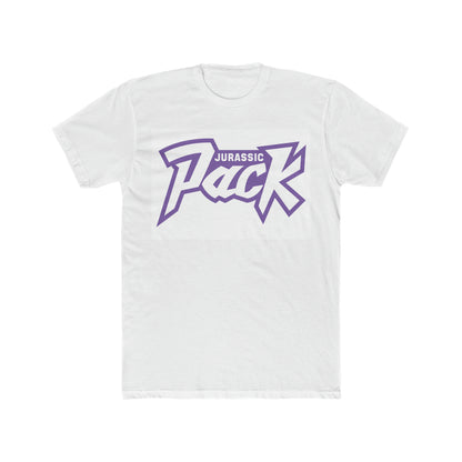Jurassic Pack Outline Men's Cotton Crew Tee