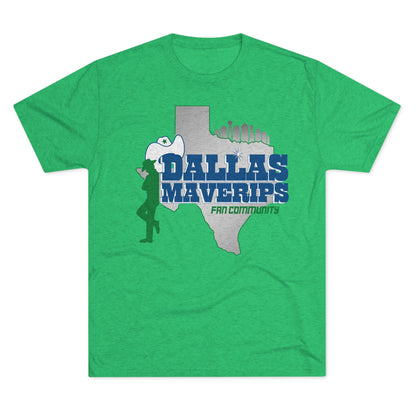 Maverips Logo Colorways Unisex Tri-Blend Crew Tee