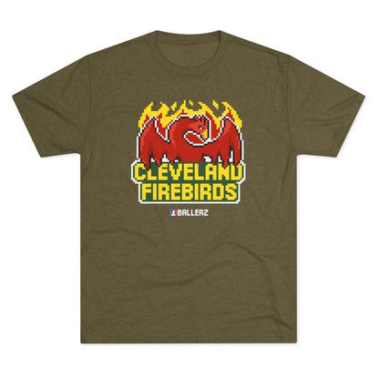 Ballerz Cleveland Firebirds Unisex Tri-Blend Crew Tee