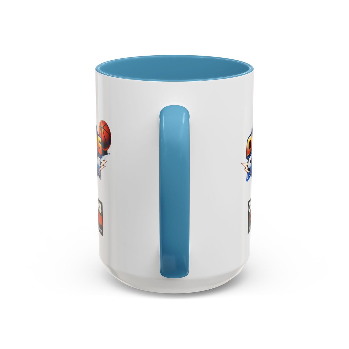 Chasing The Storm Basketball Logo Coffee Mug