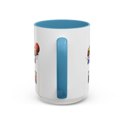Chasing The Storm Basketball Logo Coffee Mug