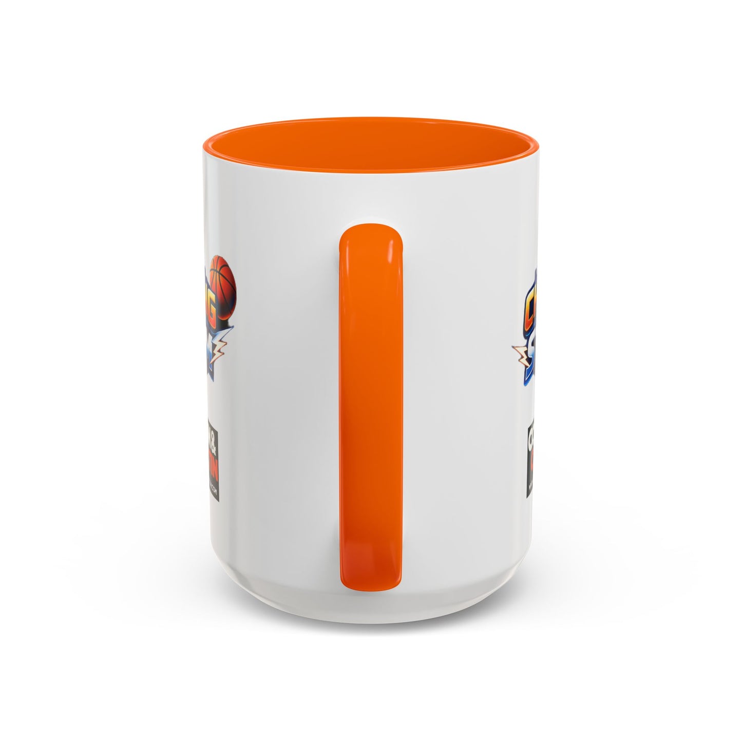 Chasing The Storm Basketball Logo Coffee Mug