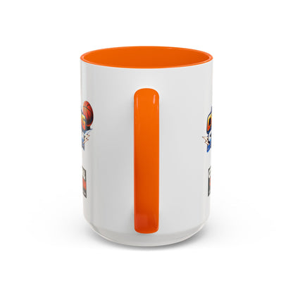 Chasing The Storm Basketball Logo Coffee Mug