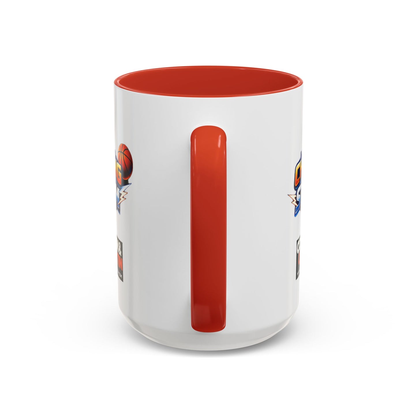 Chasing The Storm Basketball Logo Coffee Mug