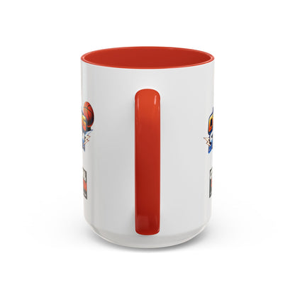 Chasing The Storm Basketball Logo Coffee Mug