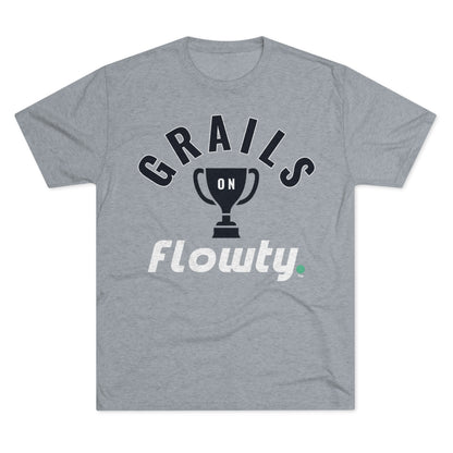 Grails on Flowty Unisex Tri-Blend Crew Tee