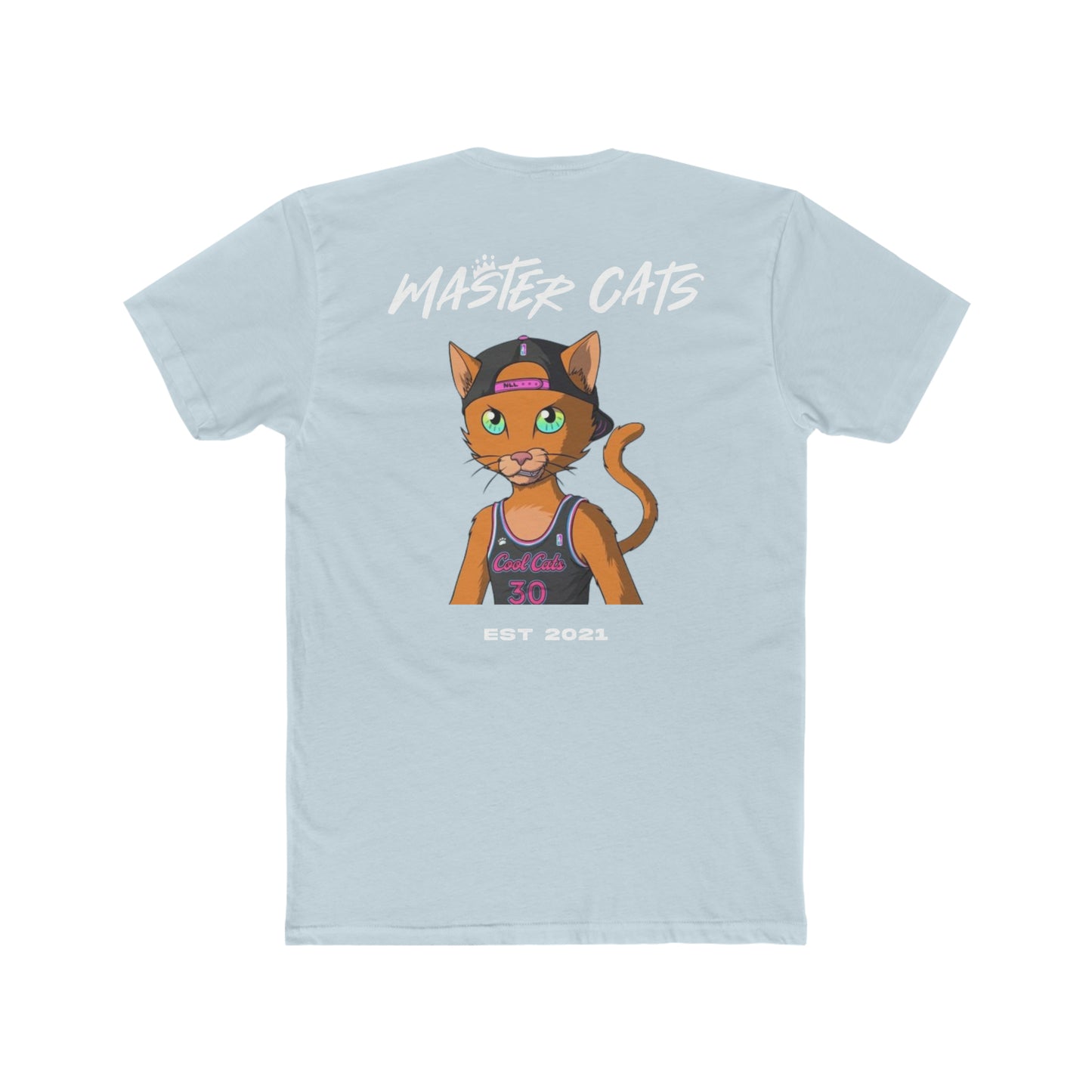 Master Cats Crown Men's Cotton Crew Tee