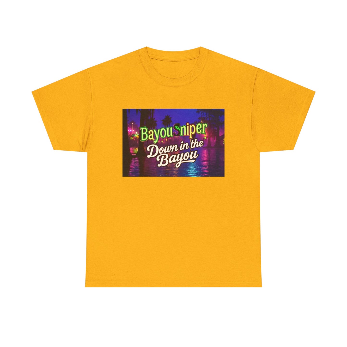 Bayou Sniper— "Down in the Bayou" T-Shirt