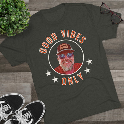 Treaticus Good Vibes Unisex Tri-Blend Crew Tee