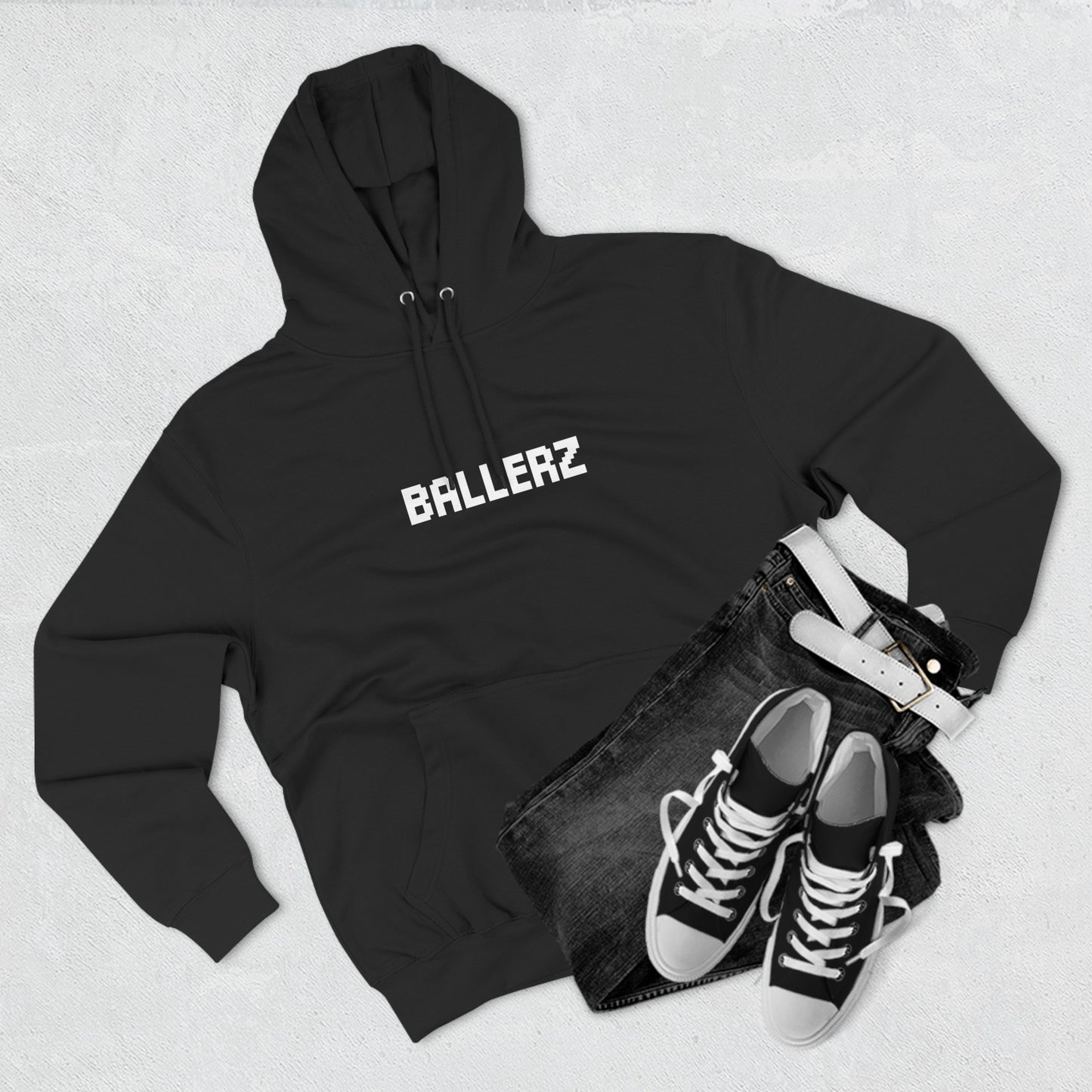Ballerz Squad Three-Panel Fleece Hoodie