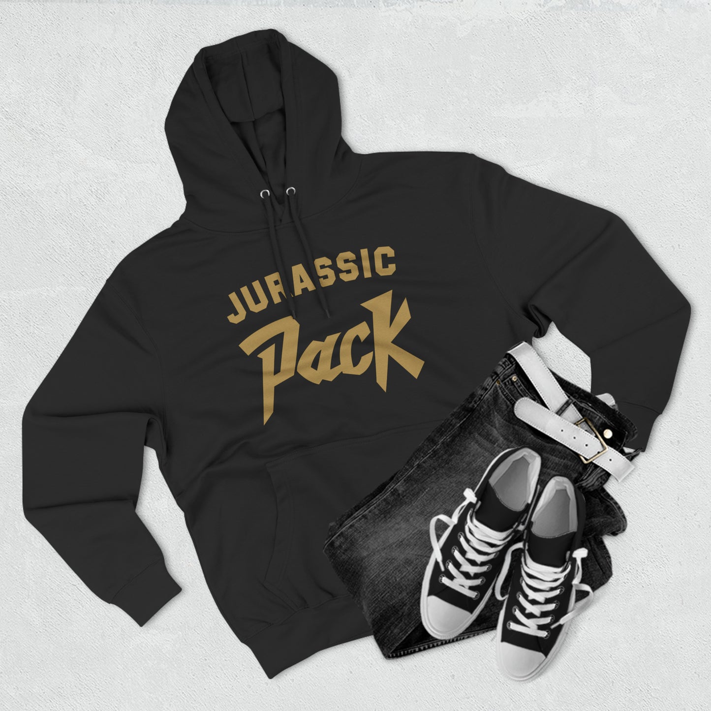 Jurassic Pack Three-Panel Fleece Hoodie