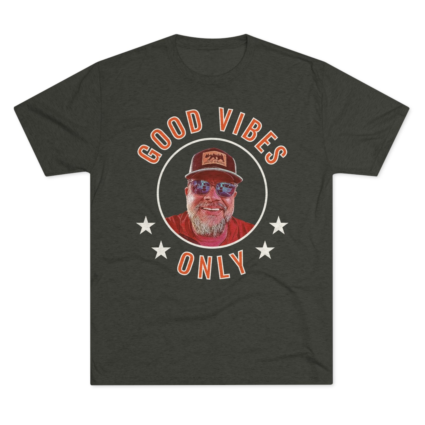 Treaticus Good Vibes Unisex Tri-Blend Crew Tee
