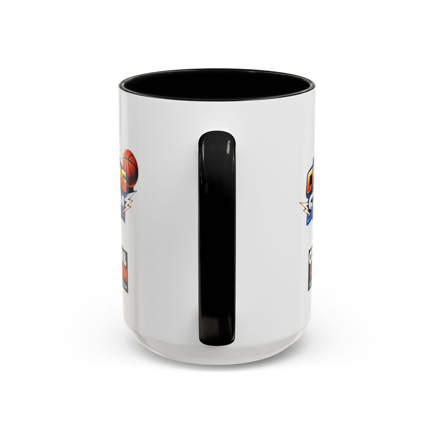 Chasing The Storm Basketball Logo Coffee Mug