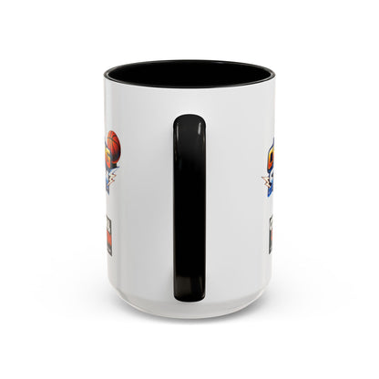 Chasing The Storm Basketball Logo Coffee Mug