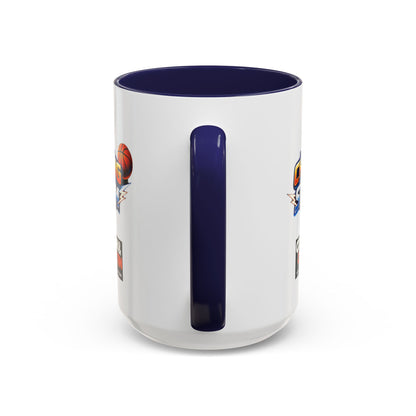 Chasing The Storm Basketball Logo Coffee Mug