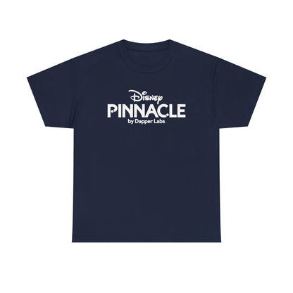 Pinnacle Disney Logo Tee — Retro Black Box Graphic T-Shirt