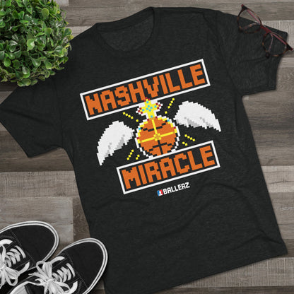 Ballerz Nashville Miracle Unisex Tri-Blend Crew Tee