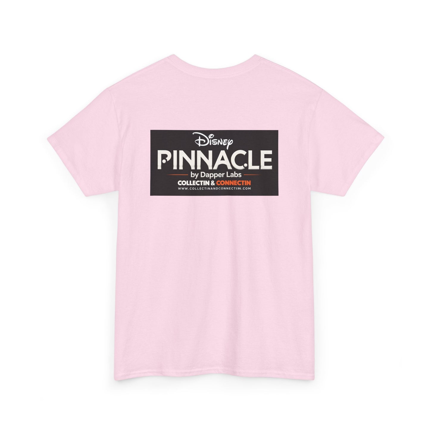 Pinnacle Disney Logo Tee — Retro Black Box Graphic T-Shirt