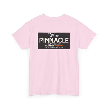 Pinnacle Disney Logo Tee — Retro Black Box Graphic T-Shirt