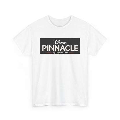 Pinnacle Disney Logo Tee — Retro Black Box Graphic T-Shirt
