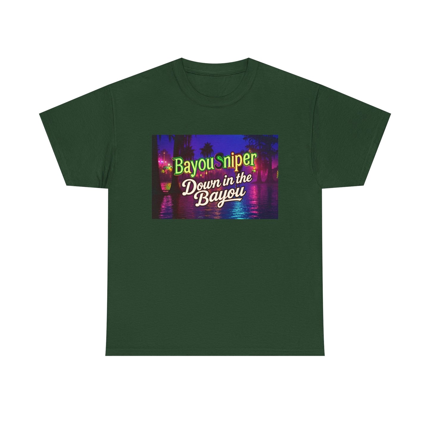 Bayou Sniper— "Down in the Bayou" T-Shirt