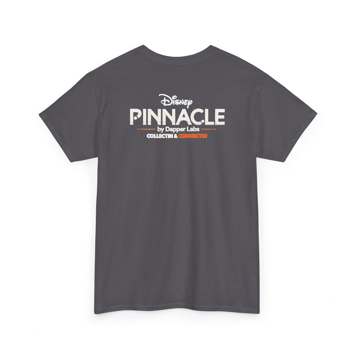 Pinnacle Disney Logo Tee — Retro Black Box Graphic T-Shirt
