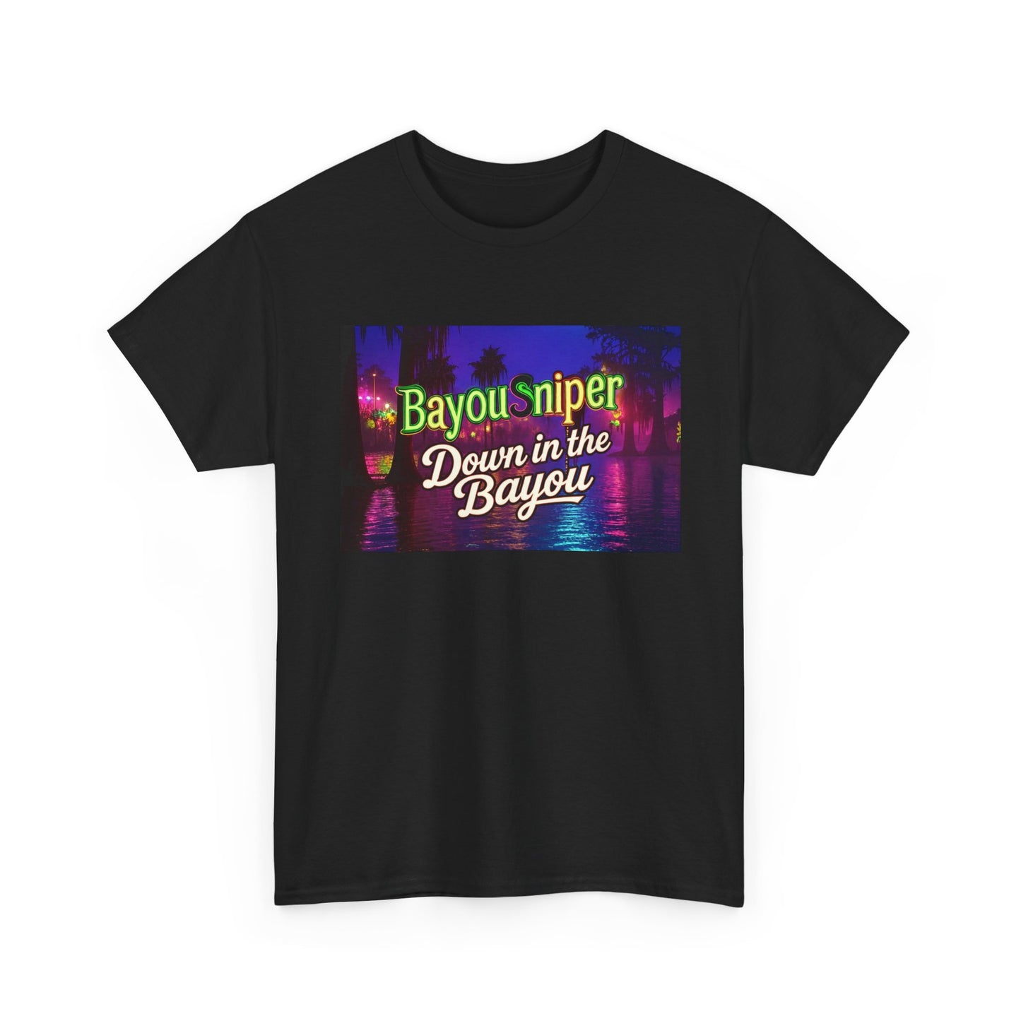 Bayou Sniper— "Down in the Bayou" T-Shirt