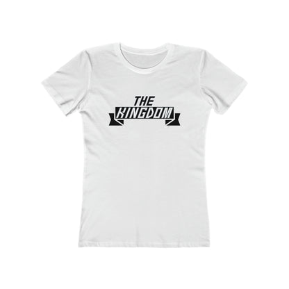 TSK Spray Logo Womens Cotton Boyfriend Tee