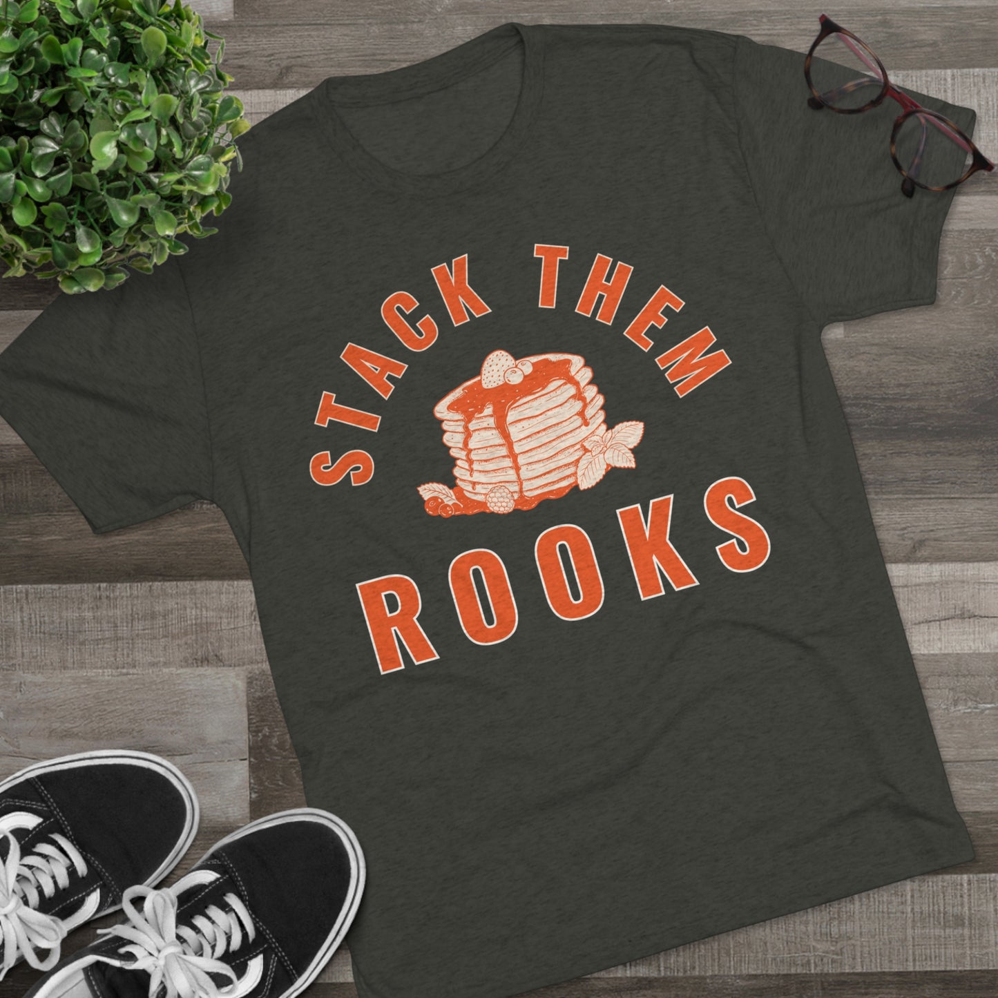 Stack Them Rooks Unisex Tri-Blend Crew Tee