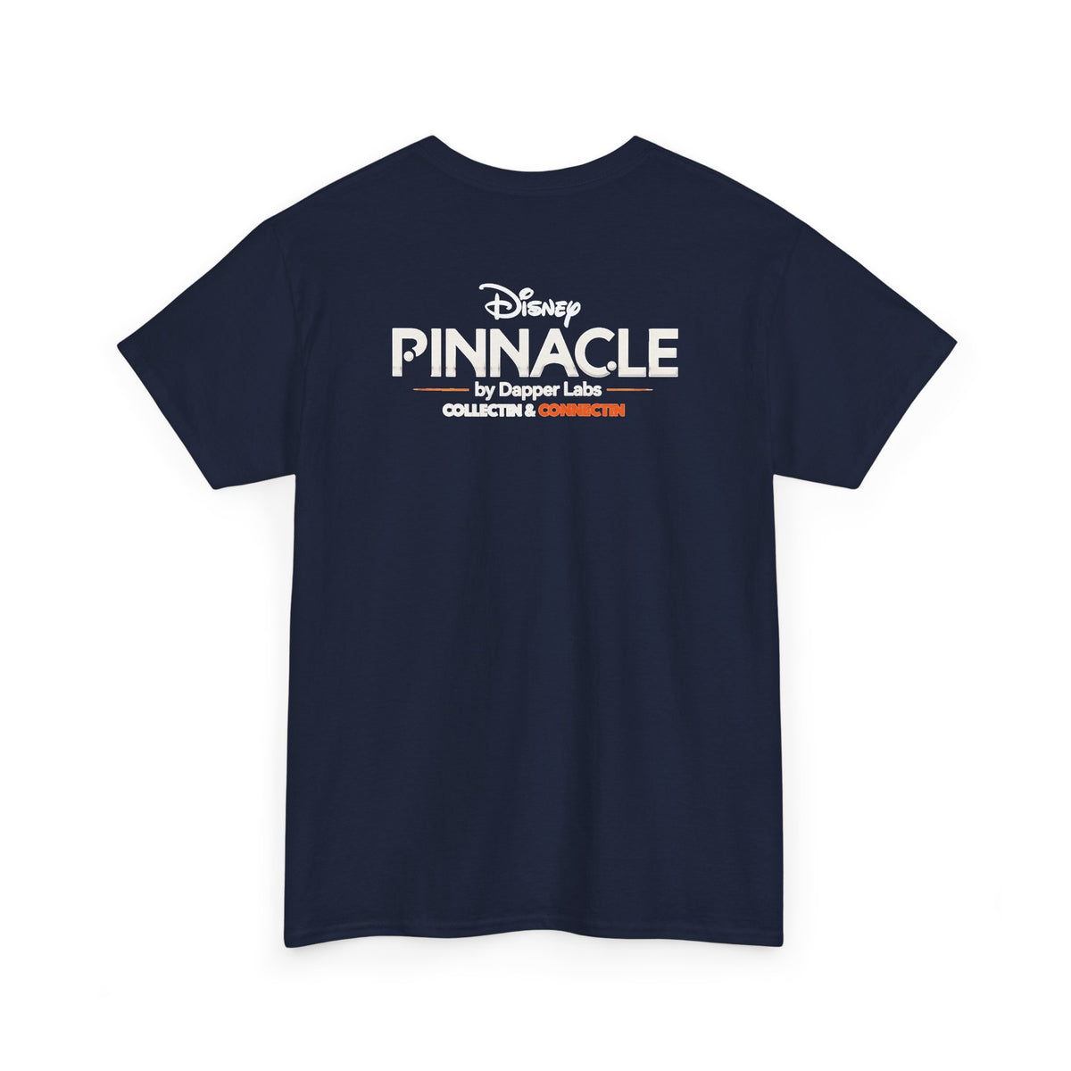 Pinnacle Disney Logo Tee — Retro Black Box Graphic T-Shirt